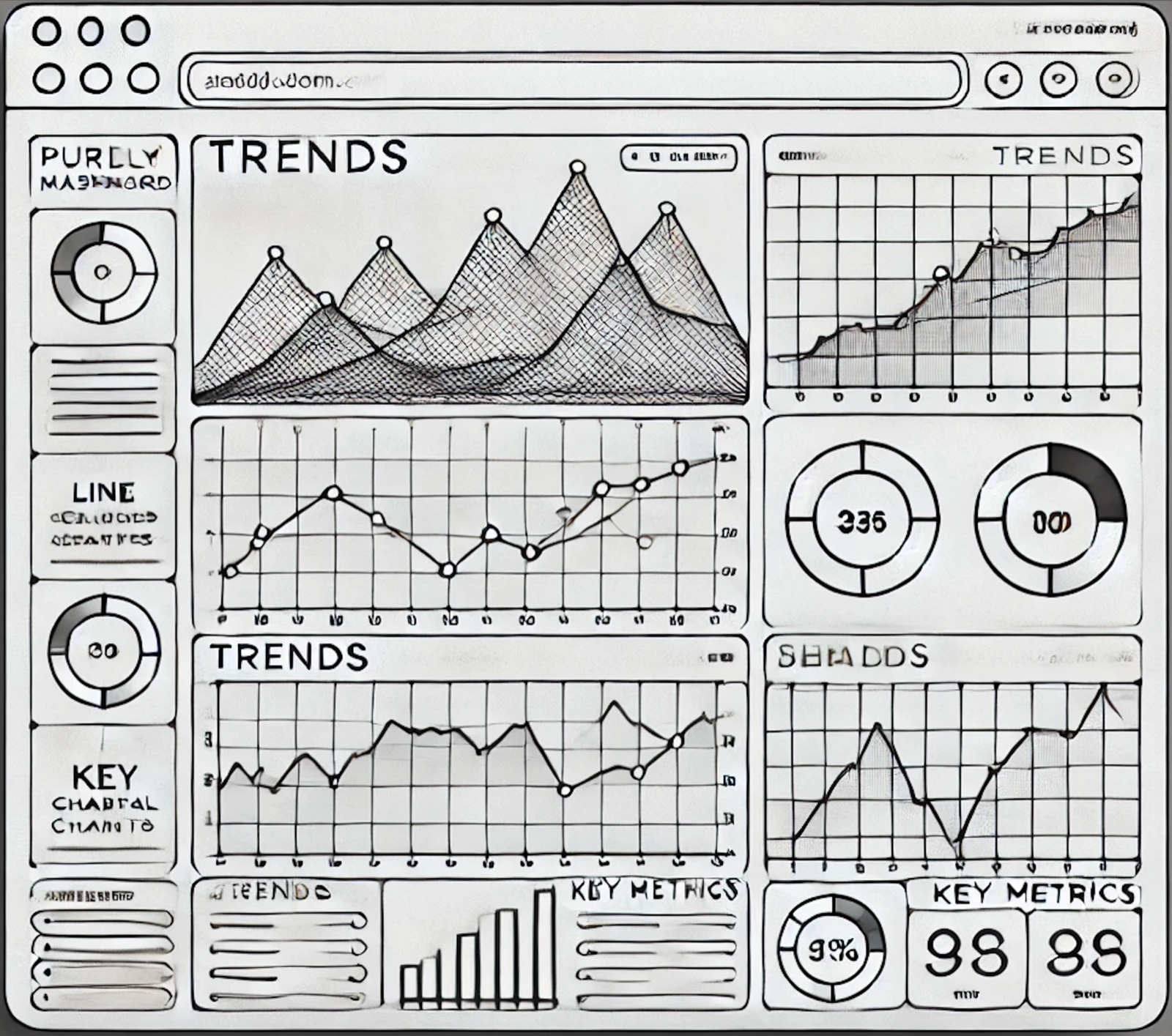 Fleet uptime dashboard with trend charts and downtime reasons